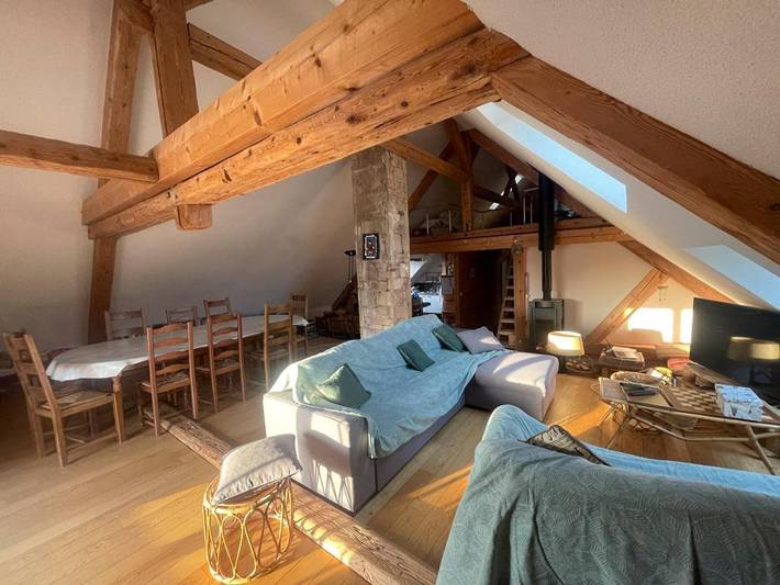 Maison de vacances pour 16 personnes, avec jardin et vue, animaux acceptés