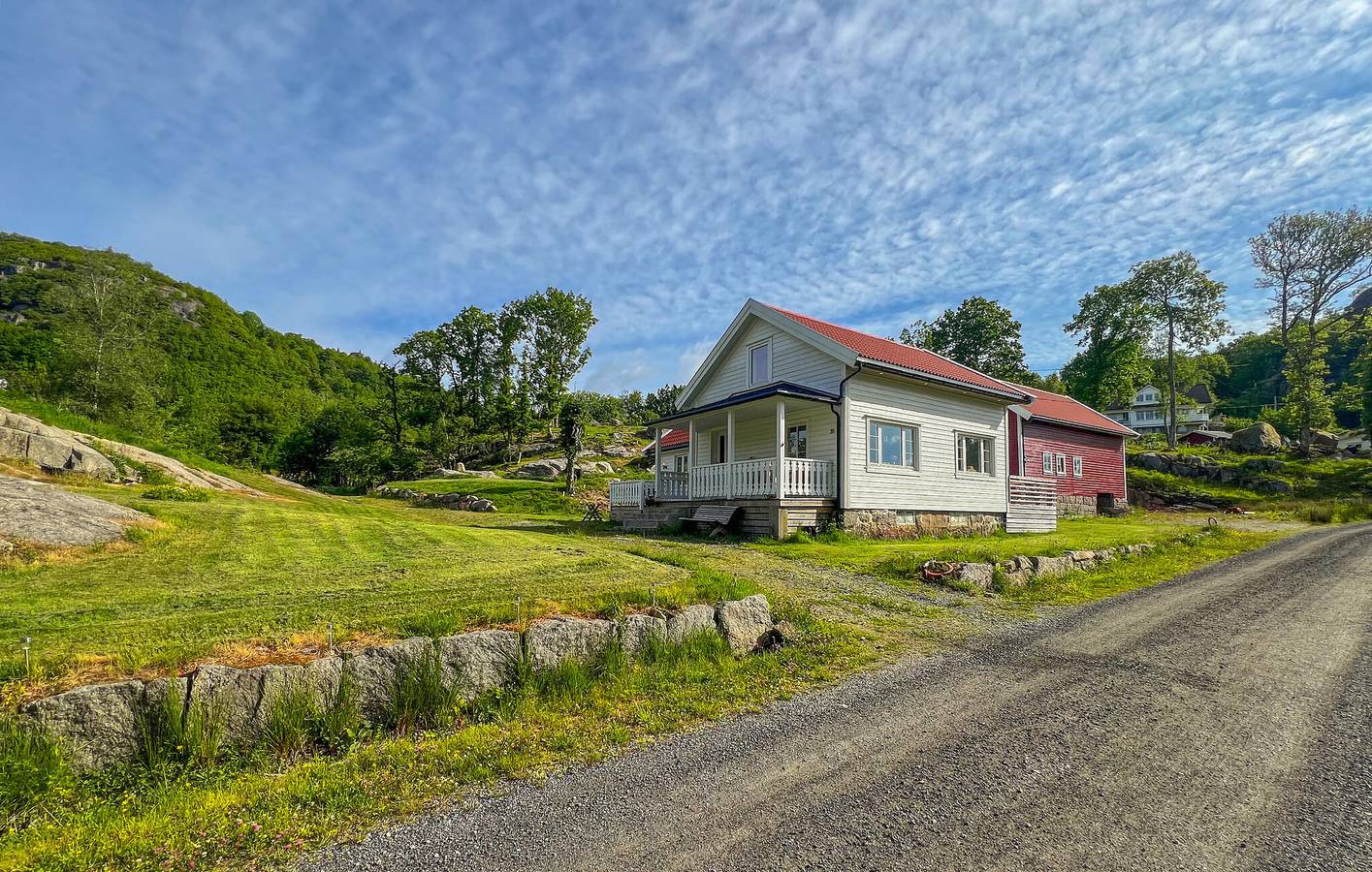 Ferienhaus für 5 Personen mit Garten in Farsund