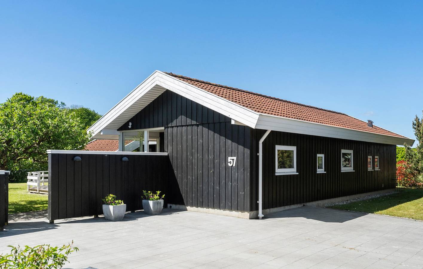 Ferienhaus für 6 Personen mit Terrasse in Mørkholt, Børkop