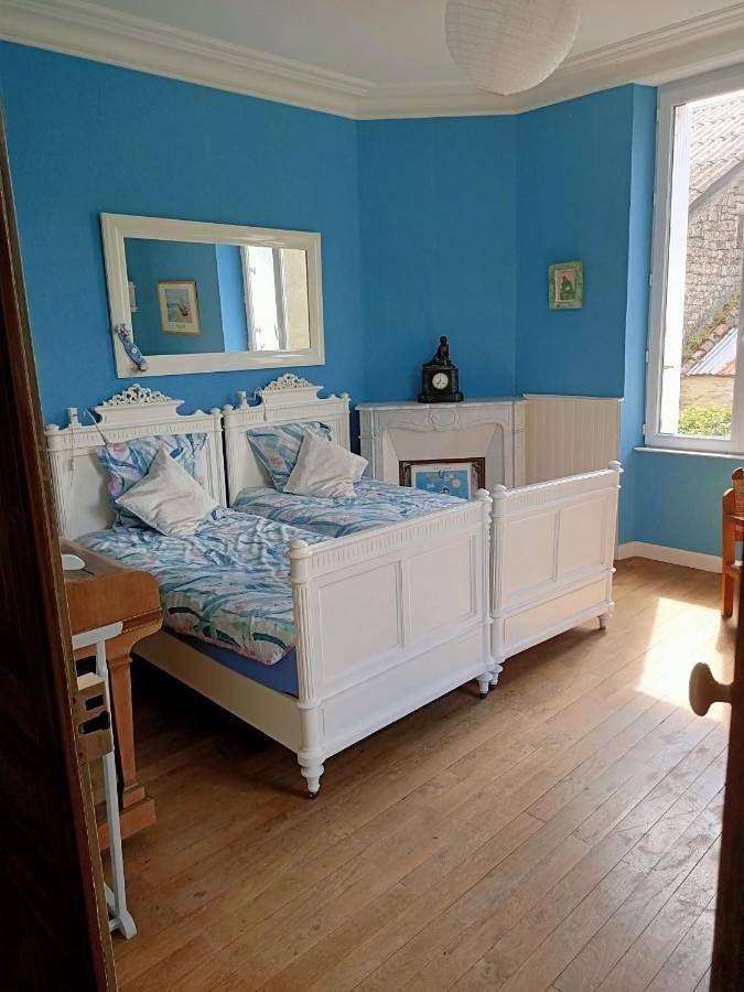 Maison d’hôte pour 6 personnes, avec Jardin à Bouillé-Courdault