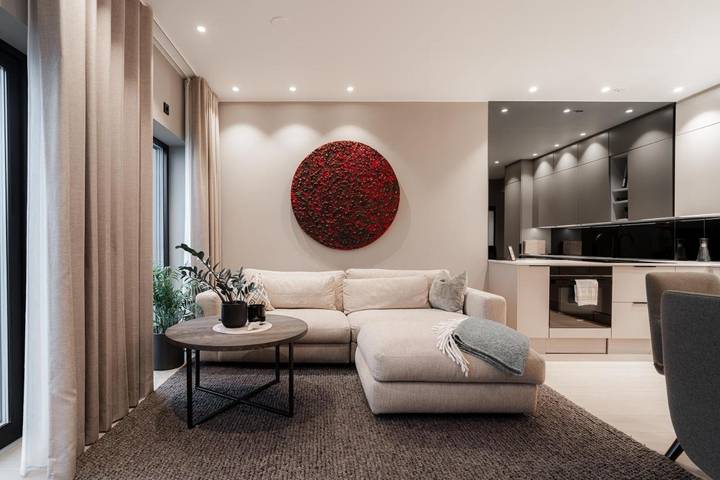 Ferienwohnung für 4 Personen, mit Sauna und Balkon sowie Ausblick in Vågan - 4