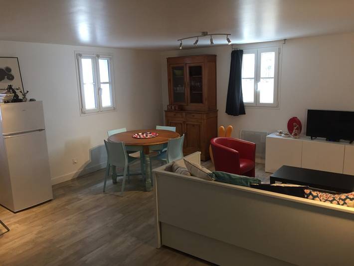 Ganze Wohnung, Modernes Duplex im Herzen von Palais, nahe Strände in Le Palais, Côte des Mégalithes