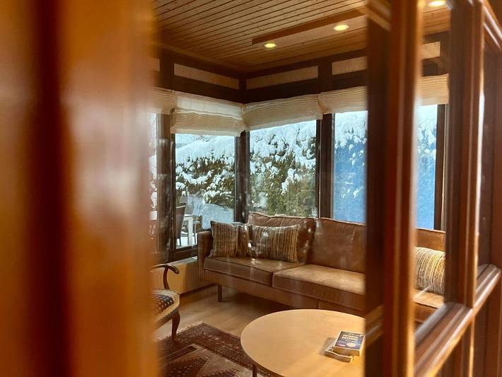 Ferienhaus für 5 Personen, mit Terrasse und Garten sowie Seeblick und Ausblick in Meschede
