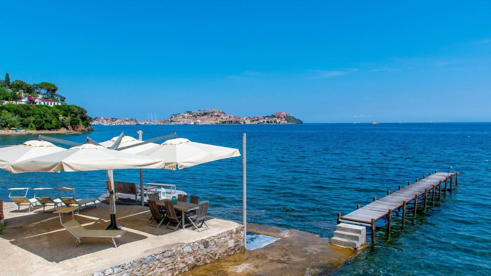 Villa pour 8 personnes avec balcon in Portoferraio, Ile d'Elbe