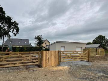 Location de vacances pour 4 personnes, avec jardin et terrasse, animaux acceptés à Auberville