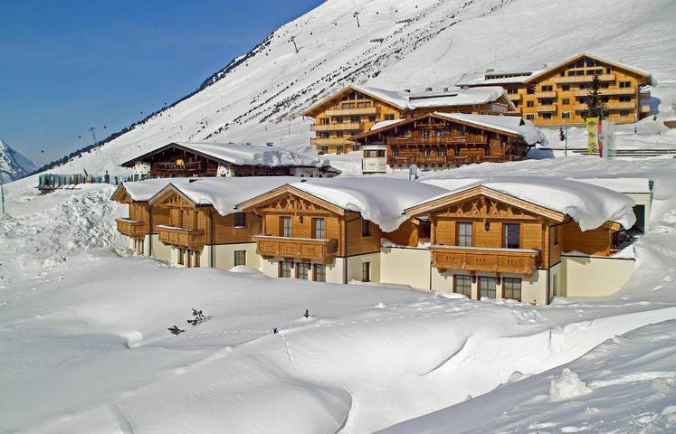 Ferienhaus für 6 Personen, mit Balkon und Terrasse sowie Garten und Sauna in Kühtai