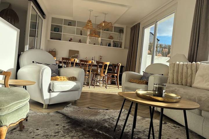 Location de vacances pour 10 personnes, avec jardin et balcon à Billiers - 3