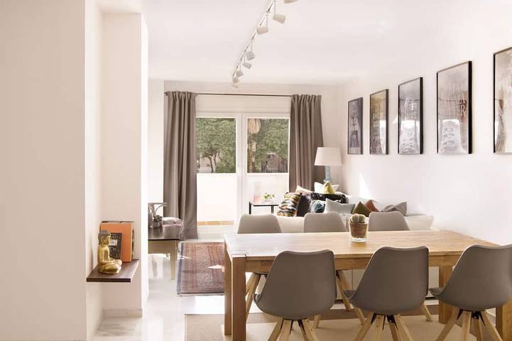 Apartamento de vacaciones para 6 personas, con piscina además de jardín y balcón - 1