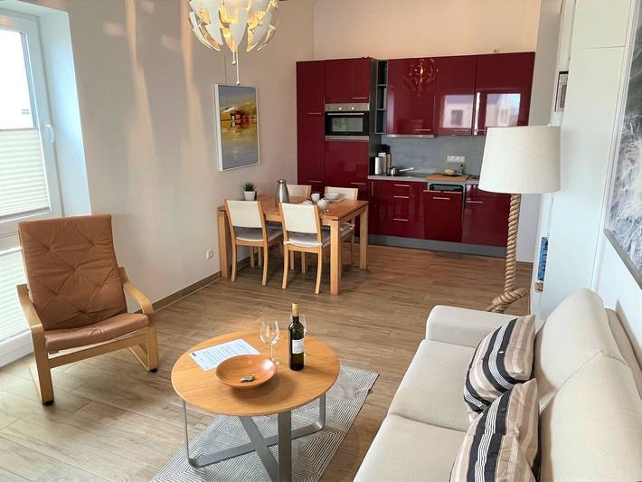 Ferienwohnung für 2 Personen, mit Balkon/Terrasse und Balkon in Dangast