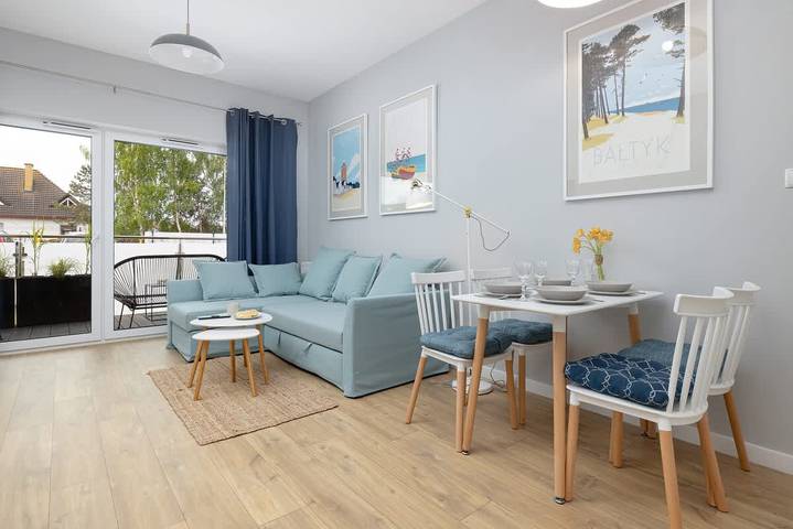 Apartament wakacyjny dla 3 osób w Zieleniewo
