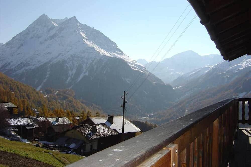 Ganze Wohnung, Villa-La Sage / Evolène Höhe 1750m: schöne Wohnung von 72m2 in Villa in Evolène, Walliser Alpen
