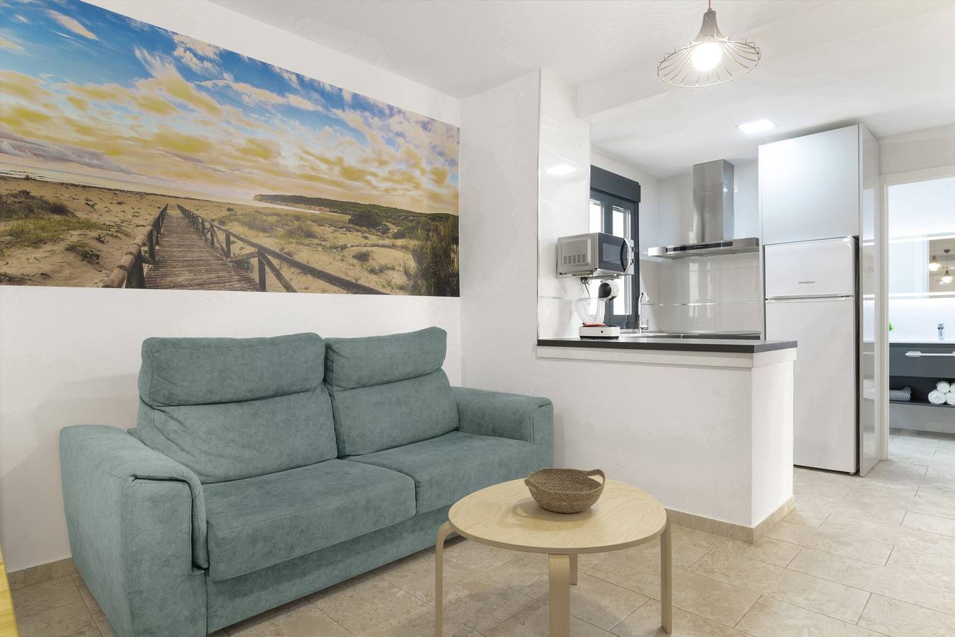 Apartamento entero, Apartamento 'Bellamar 6 Apartamento 2Dormitorios' con Wi-Fi y aire acondicionado in Playa Barbate, Barbate