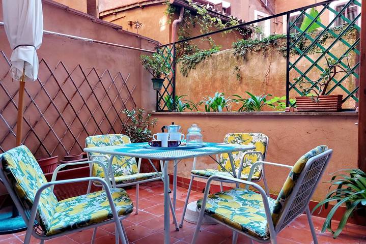Appartamento per 4 persone, con balcone/terrazza a Trastevere