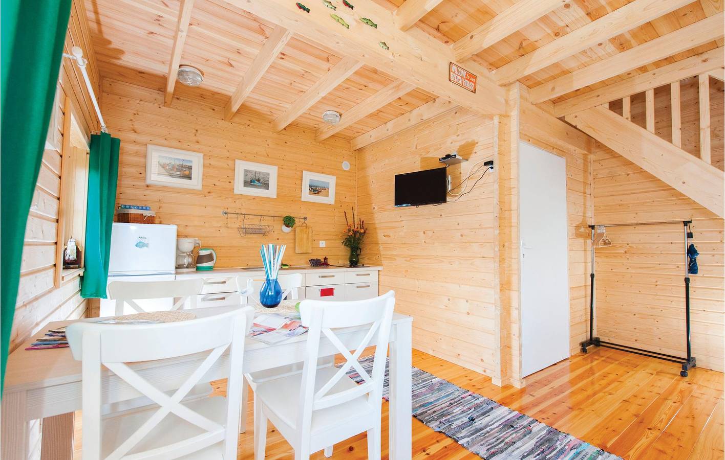 Ferienhaus für 4 Personen mit Terrasse in Przewłoka, Polnische Ostsee