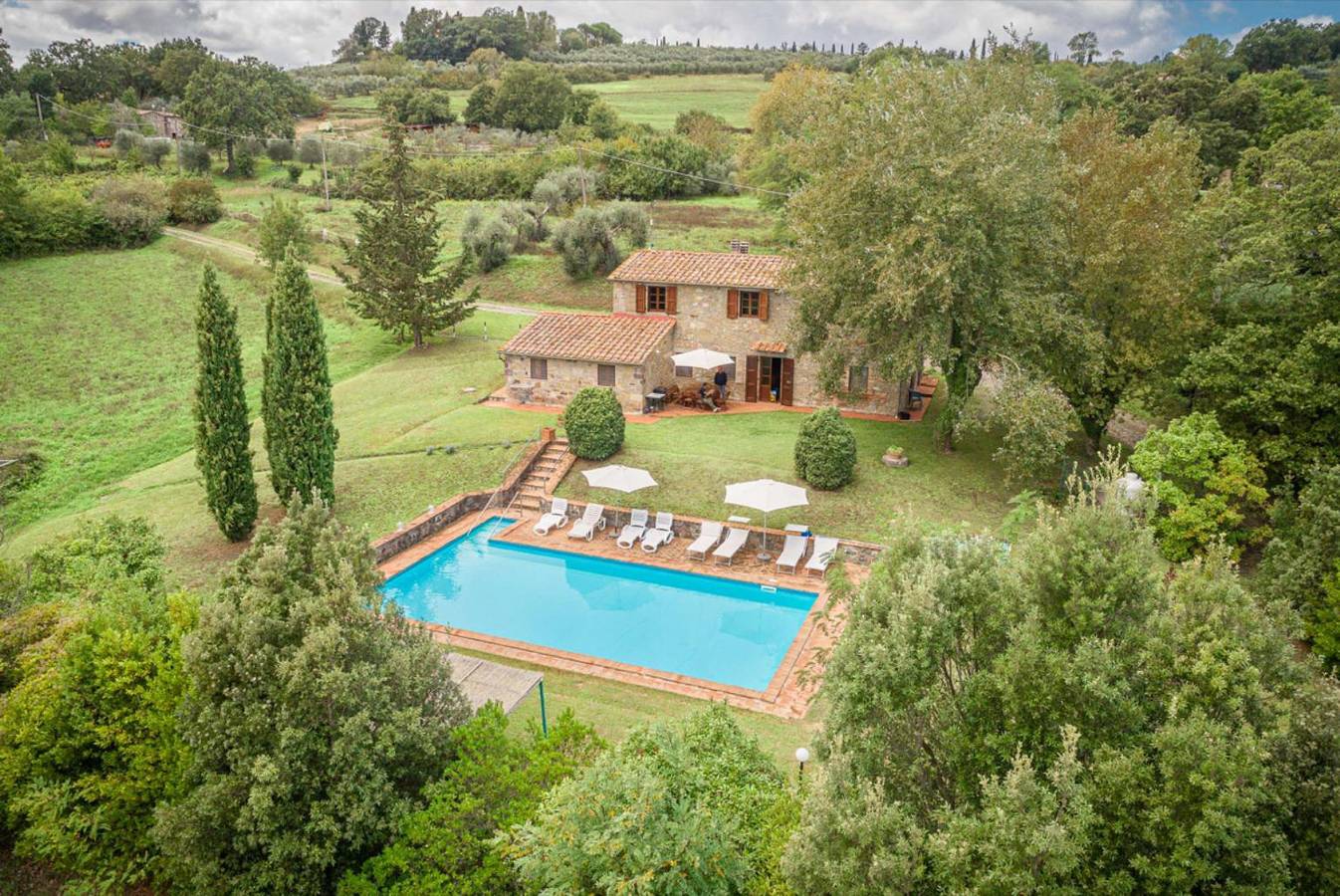 Villa per 9 persone con giardino in Radicofani, Siena E Dintorni