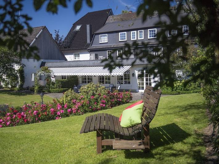 Ferienhaus für 4 Personen, mit Terrasse und Garten