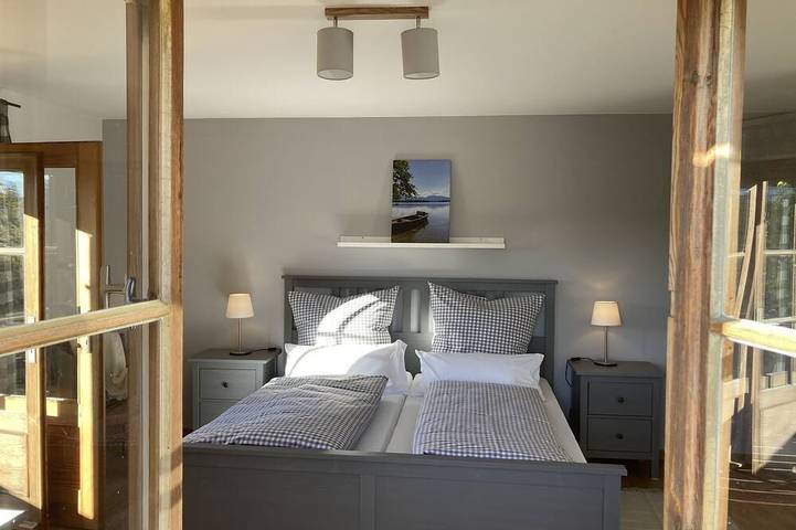 Ferienhaus für 6 Personen, mit Balkon und Garten in Seehausen am Staffelsee