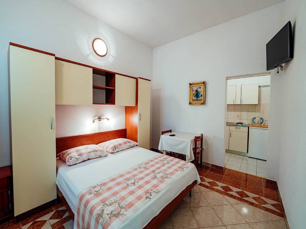 Ganze Wohnung, Apartments Pezo - Studio apartment ( Tina 1 ) in Baska Voda, Makarska Riviera