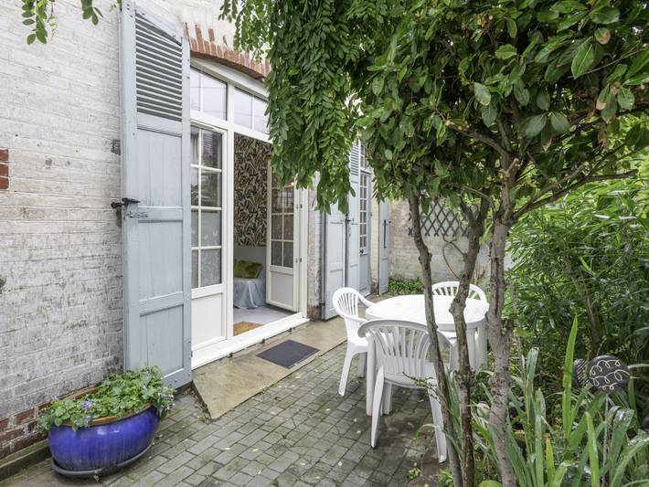 Apartamento de vacaciones para 3 personas, con terraza y jardín - 1