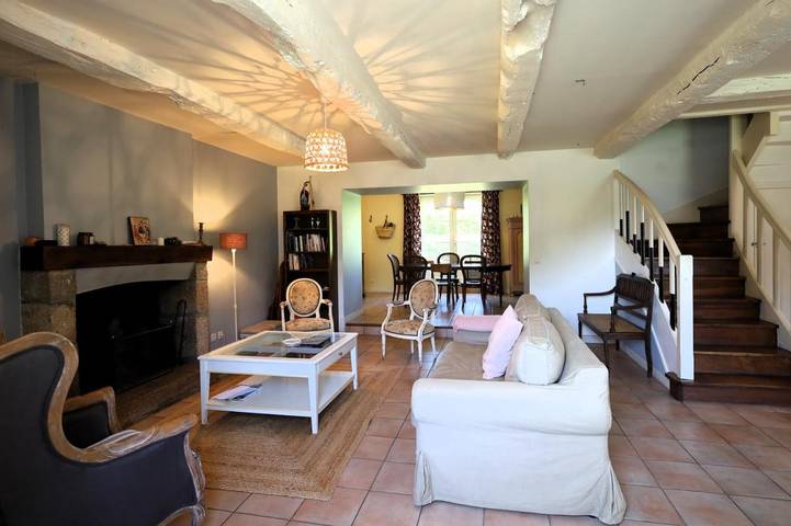 Maison de vacances pour 9 personnes, avec vue ainsi que jardin et terrasse