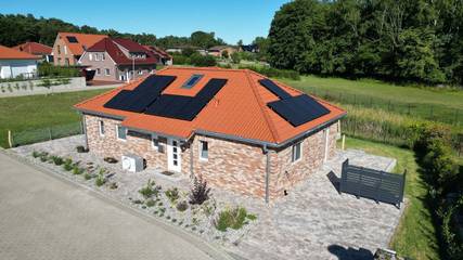 Ferienwohnung für 5 Personen, mit Terrasse in Biendorf