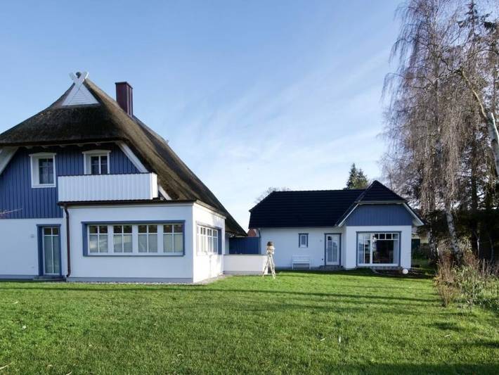 Luxus-Ferienhaus für 6 Personen, mit Sauna und Garten sowie Balkon
