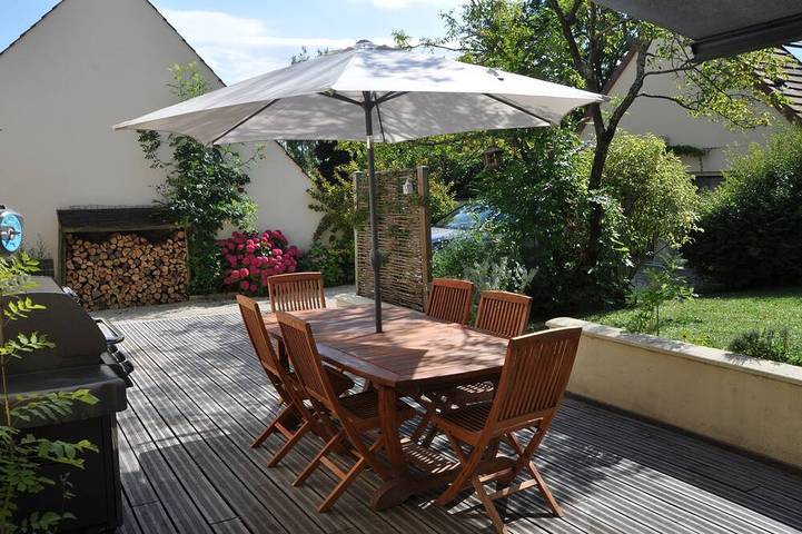 Gîte pour 8 personnes, avec Terrasse et Jardin