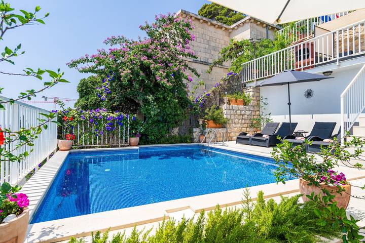 Ferienhaus für 14 Personen, mit Balkon und Meerblick in Dubrovnik - 3