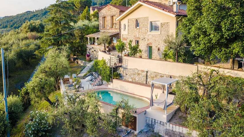 Villa per 9 persone, con giardino e piscina a Monsummano Terme