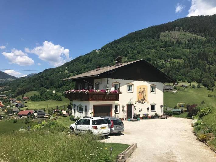 Ferienwohnung für 7 Personen, mit Garten und Ausblick