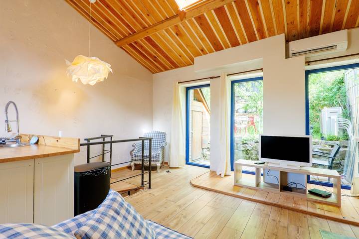 Location de vacances pour 4 personnes, avec Jardin à Saint-Privat (Ardèche)