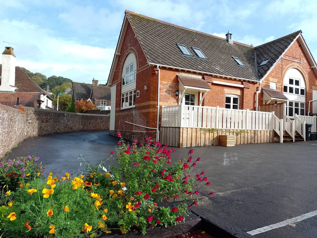 Lower School Cottages in Minehead, Somerset