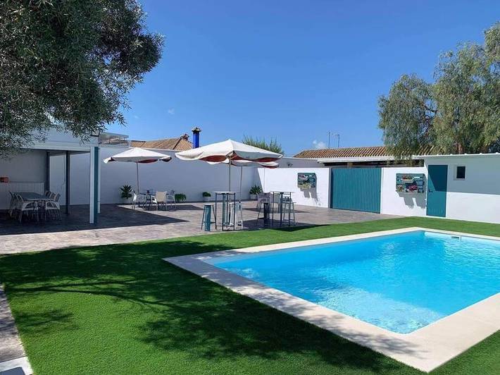 Casa rural para 6 personas, con jardín y piscina en Chipiona - 3