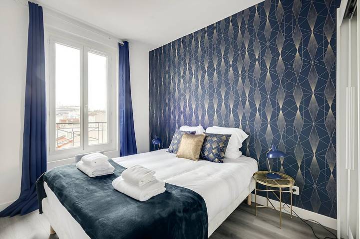Ganze Wohnung, Thebluestay 137 - Charming and cosy apartment in Bagnolet, Seine-Saint-Denis