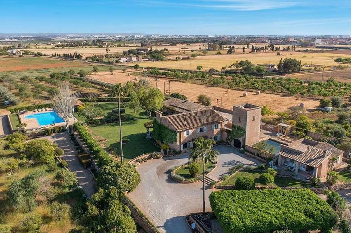 Finca mit Hund für 12 Personen, mit Garten in Palma