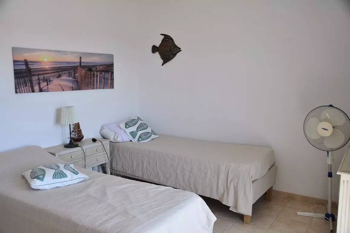 Appartement entier, Superbe pavillon avec vue mer et piscine dans résidence in Saint Pierre la Mer, Fleury