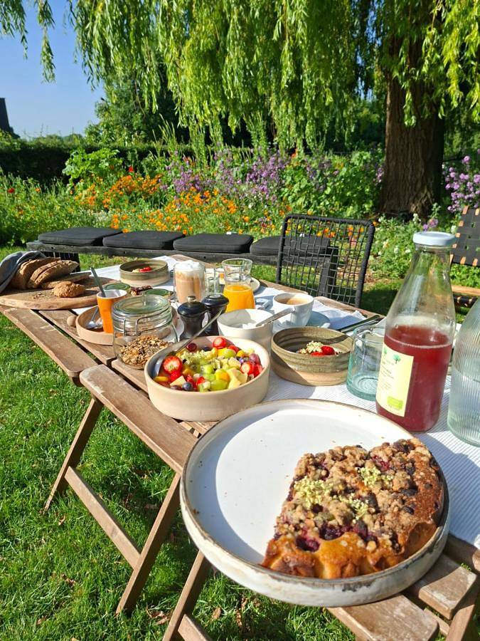 Location de vacances pour 2 personnes, avec vue ainsi que terrasse et jardin à Kruishoutem - 3