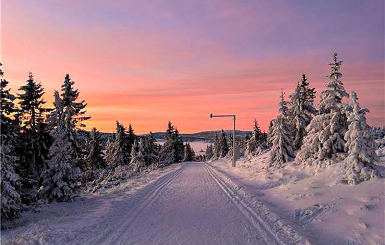 Feriehus for 2 personer med hage in Sjusjoen, Ringsaker 