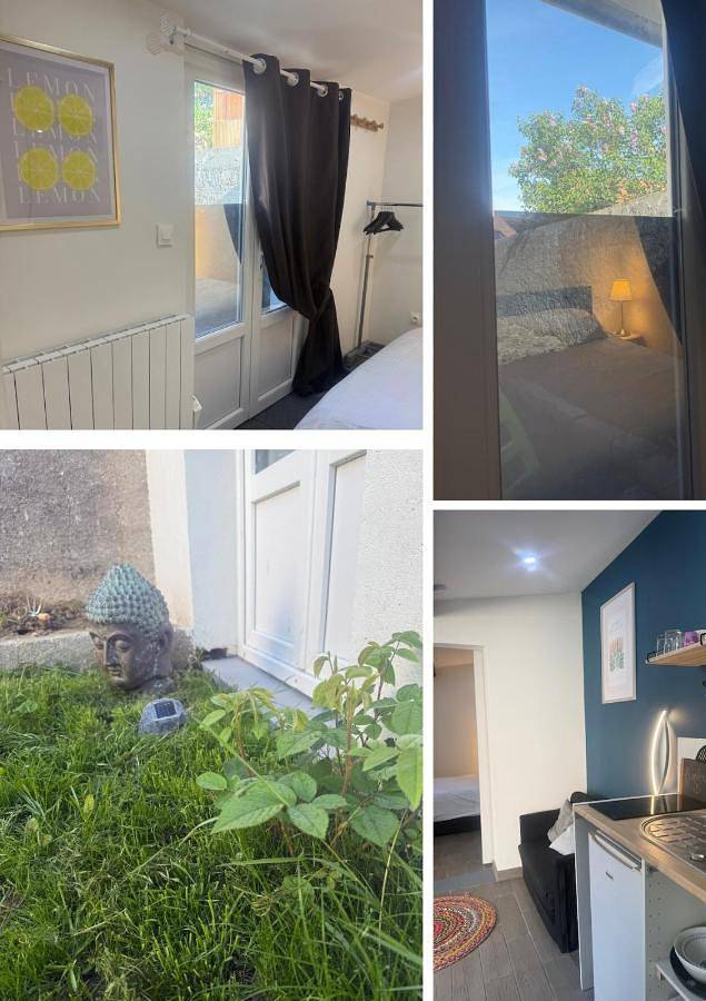 Gîte pour 4 personnes, avec piscine ainsi que jardin et jacuzzi, animaux acceptés à Creuzier-le-Vieux - 4