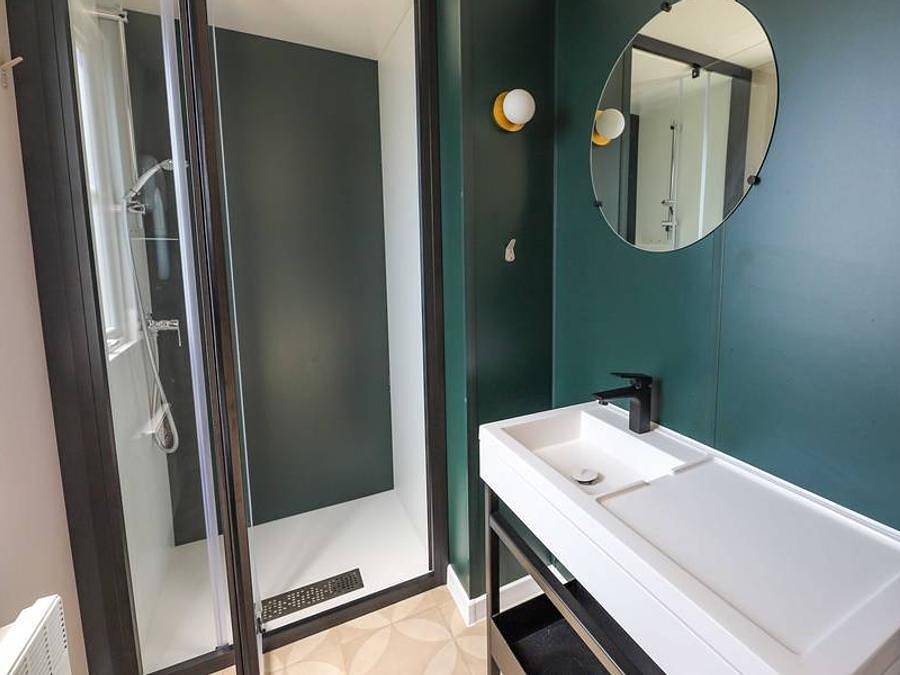 Camping du Moulin de Cantizac  - Mobilhome 8 personas - Casa móvil «Grand Confort» para 6/8 personas, 3 dormitorios + Tv in Séné, Côte des Mégalithes