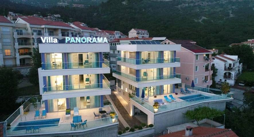 Villa Blue Panorama 2 - Private Pool & Sea View in Budva in Budva, Municipio de Budva