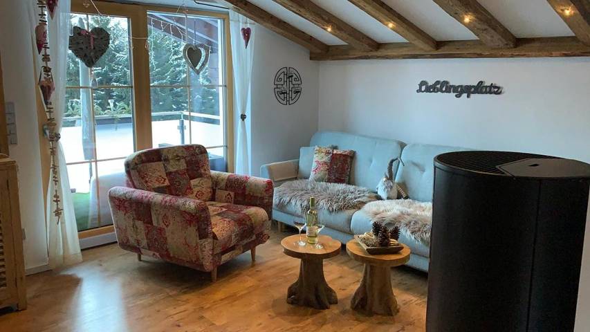 Apartament wakacyjny dla 4 osób, z ogród i widok oraz sauna w Potok