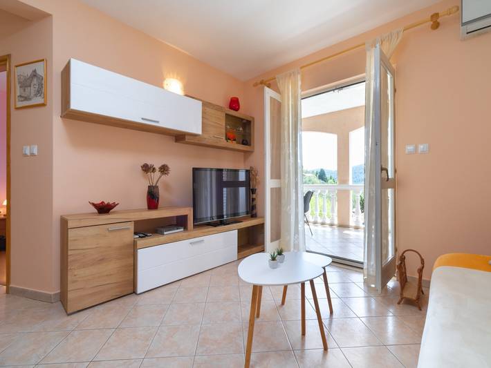Holiday Home Diana - Two Bedroom Apartment with Terrace and Sea View in Vela Luka, Korcula