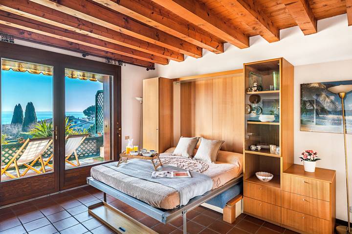 Ferienwohnung für 4 Personen, mit Seeblick und Terrasse in Moniga del Garda - 4