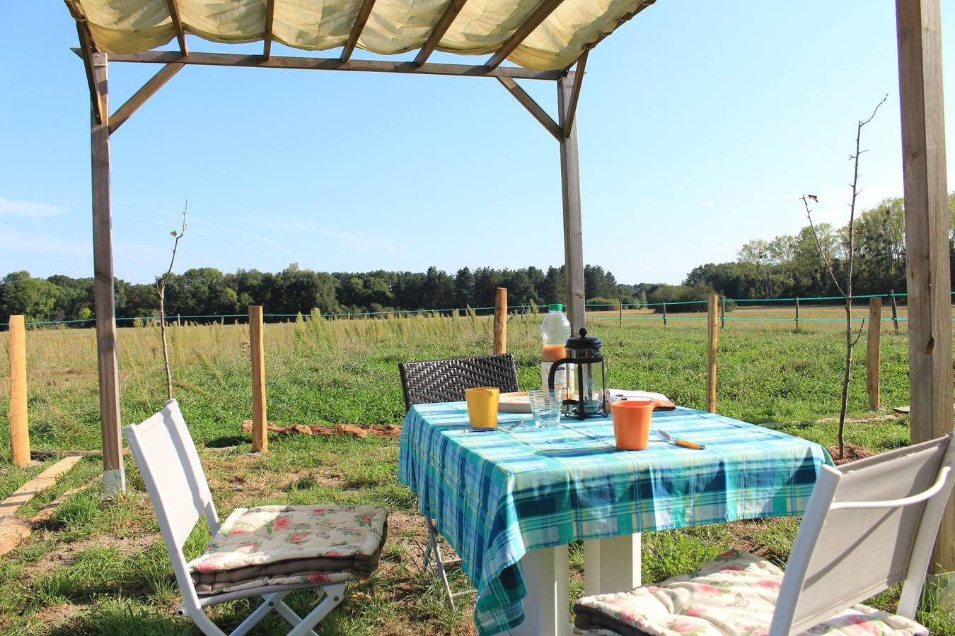 La Cab'Âne de Medeina in Ingrannes, Région d'Orléans