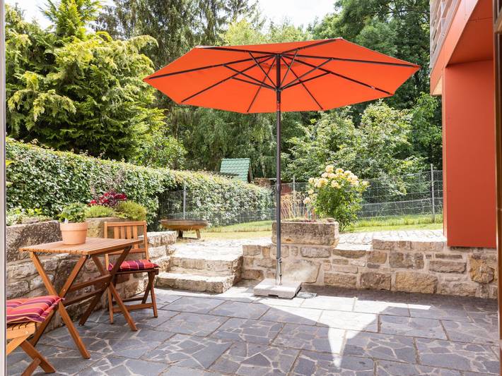 Ferienwohnung für 2 Personen, mit Terrasse und Garten