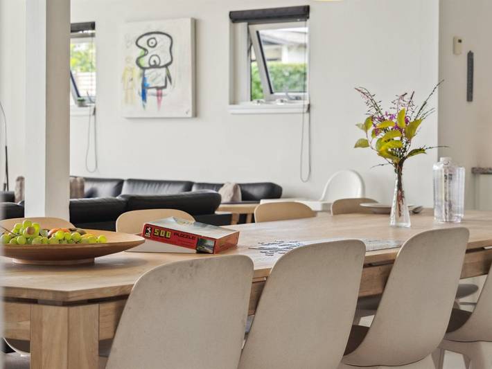 Ferienhaus mit Meerblick für 10 Personen, mit Sauna und Pool sowie Terrasse in Kelstrup Strand - 2