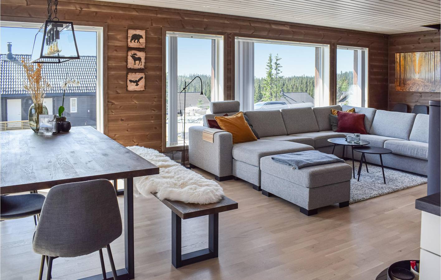 Ferienhaus für 8 Personen mit Garten in Sjusjoen, Ringsaker