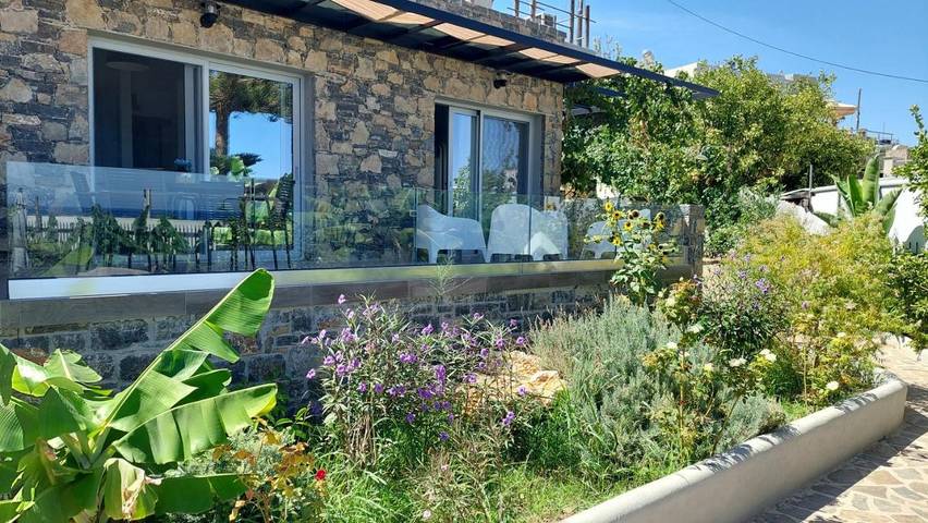 Appartement de vacances pour 4 personnes, avec Balcon et Terrasse ainsi que Jardin et Vue