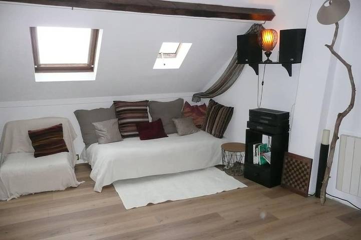 Gîte pour 3 personnes, avec jardin à Saumur